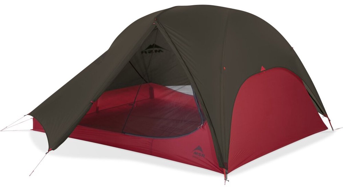MSR FreeLite 3 – Trekkingtent – 3-Persoons – Lichtgewicht – Semi-vrijstaand – 2 ingangen