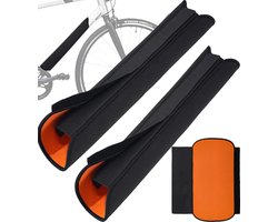 Ebike Battery Cover - Electric Bike Battery Cover - Waterdicht En Stofdicht - Duurzame Bescherming Voor Outdoor Rijden - Universele Maat Voor Meeste Modellen - Set Van 2 Stuks - Geschikt Voor E-Bike En Fietsaccu