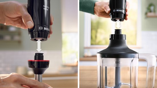 Bosch Serie 4 Staafmixer 1000 W Zwart/Antraciet MSM4B654 van Merkloos — afbeelding 4