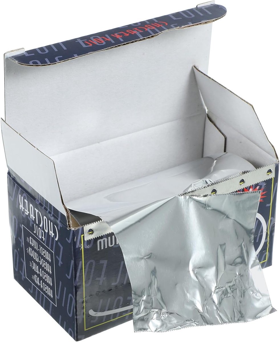 Aluminiumfolie voor haarverf, 1 rol, professionele haarverzorging, hoogwaardige haarverfbenodigdheden, knip- en kleurtools