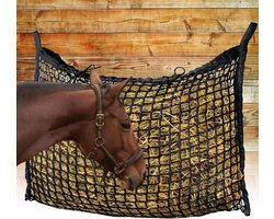 Hooizak voor Paarden: Sterke Hooimand met Hoge Laadcapaciteit, Scheurvast en Ideaal voor Voeding van Paarden, Schapen en Runderen (60 x 90 cm)