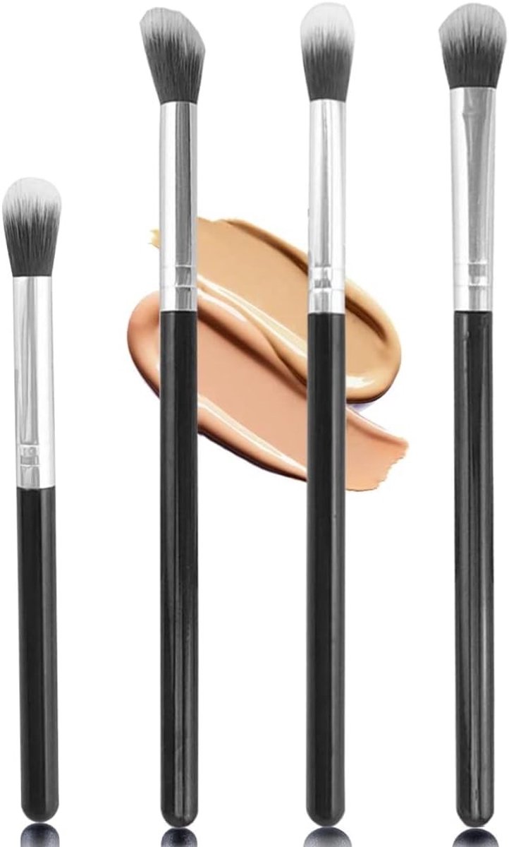 Complete Oogschaduw Kwasten Set voor Professionele Make-up: Blender, Blending en Oogkwasten voor Perfecte Looks