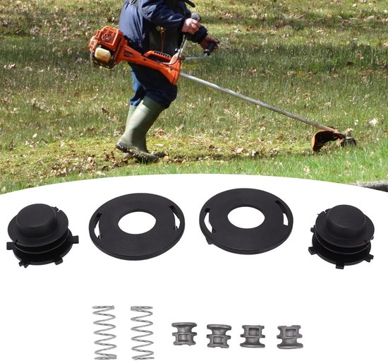 Trimmerkop Spoel voor AutoCut 25-2 en FS100rx - 2 Stuks - Duurzaam ABS Materiaal, Tuinaccessoire, Vervangingsonderdeel van Merkloos — afbeelding 4