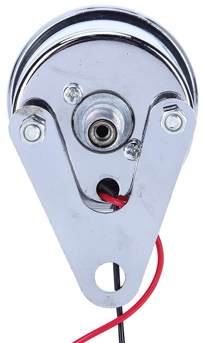Motorfiets Snelheidsmeter met Dubbele LED Achterlicht en IJs Snelheidsweergave voor Alle Motorrijders — afbeelding 2