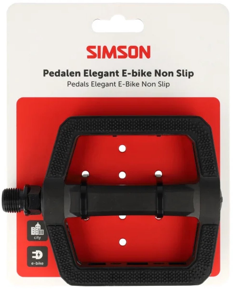 Simson pedalen Elegant E-bike non-slip / anti-slip