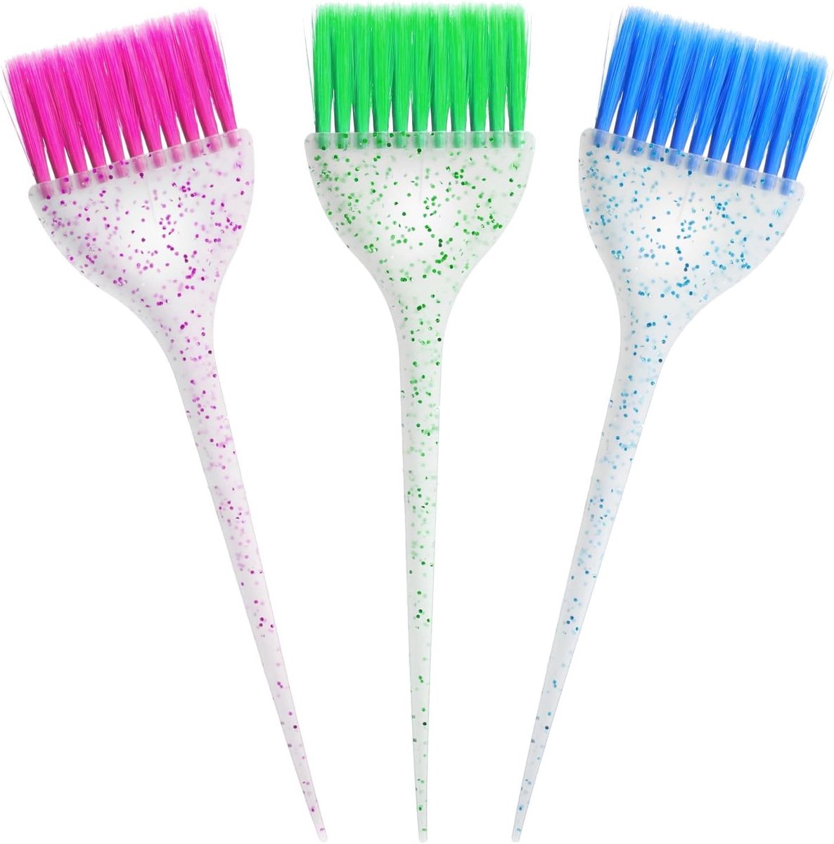 Set van 3 haarverfaccessoires met haarverfkwast en haarverfapplicatietools voor een perfecte haarkleur