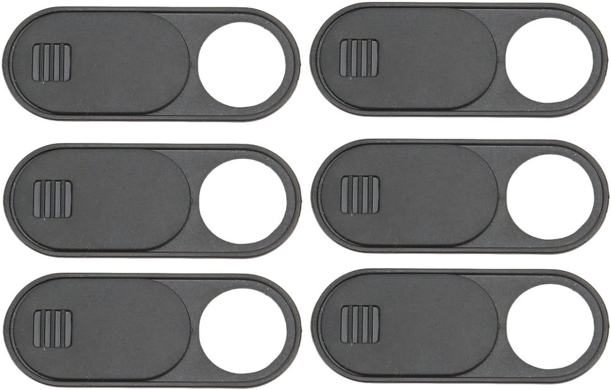 Set van 6 Dunne Webcam Covers voor Camera's - Bescherming, Privacy en Veiligheid voor Jouw Apparaten