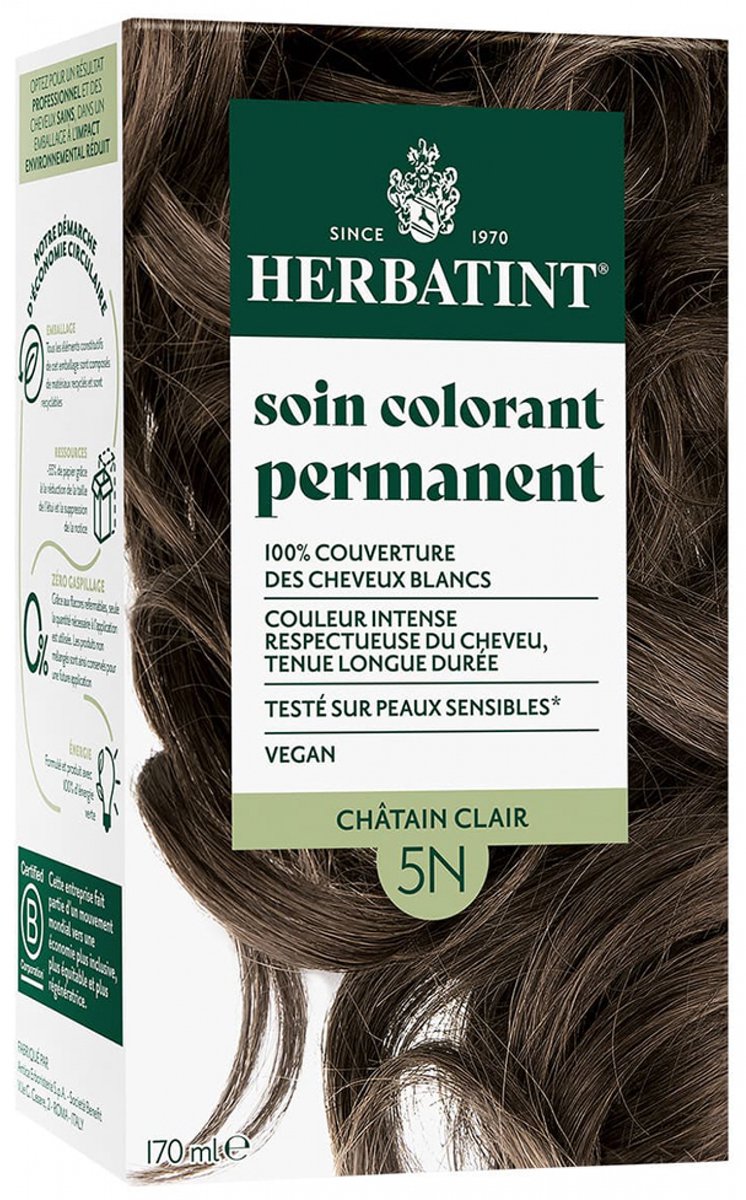 Herbatint Permanente Kleurverzorging 170 ml (Kleuren : Kastanje)