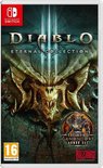 Nintendo Switch speldoos: Diablo Eternal Collection met demonische afbeelding en Ganondorf-wapenset.