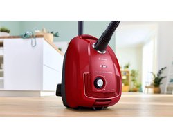 Bosch BGLS4X201 Serie 4 - Stofzuiger met zak - Rood