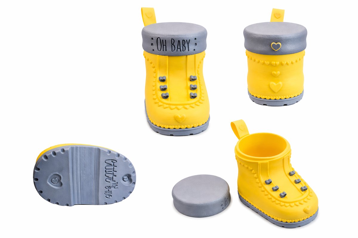 Geboortelaarsje - Doopsuiker Doosje – Bewaardoos Babycadeau - Kraamcadeau Decoratie kinderkamer