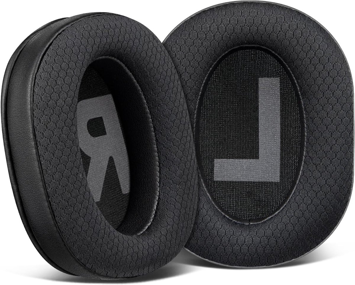 Vervangende Mesh Oorkussens voor Logitech G Pro, G Pro X, G Pro X 2 en G Pro X SE Hoofdtelefoons, Geluidsisolerende Schuim met Extra Dikte voor Comfort en Geluidskwaliteit