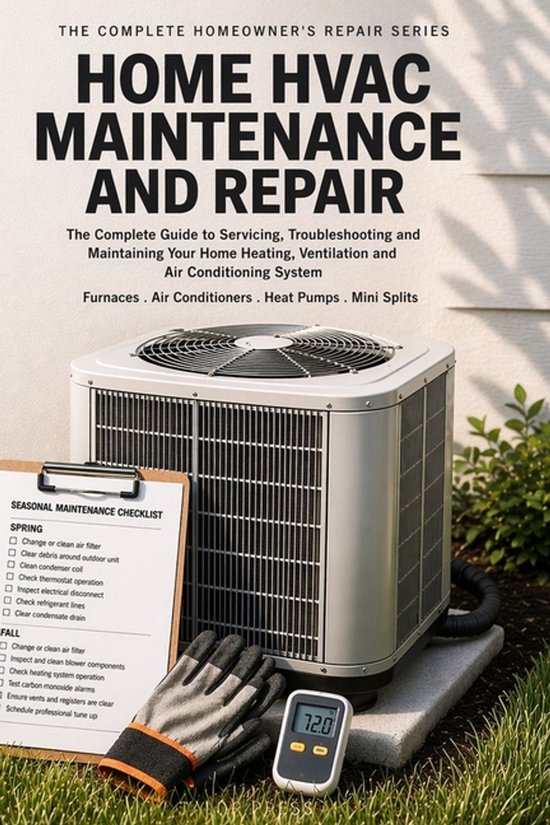 Home HVAC Maintenance & Repair: The Complete Homeowner's Guide to Heating, Cooling and Air Quality Systems-Step-by-Step Repairs, Seasonal Maintenance,
