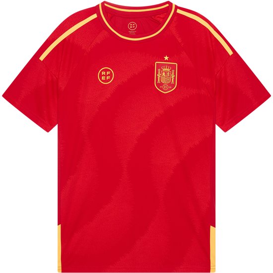 Maillot de football Espagne Homme - Taille S à XXL - Vêtements de football - RFEF - Adultes - 100% Polyester