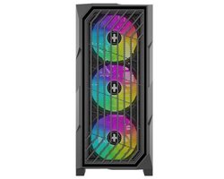 XILENCE – XG181 – Midi Tower pc-behuizing – 3 ARGB-fans – glasraam
