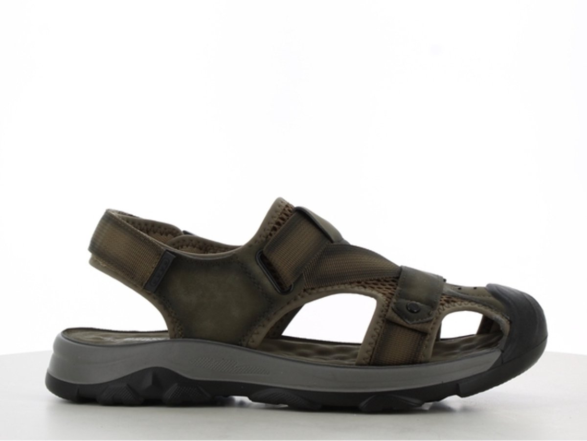 Norway Originals Heren Sandalen - Donkergroen - Verstelbaar Klittenband - Comfortabele Outdoor Sandalen