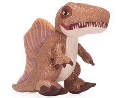 Dinosaurus (Bruin) Jurassic Rebirth Pluche Knuffel 30 cm - Speelgoed Knuffels voor Kinderen Jongens Meisjes - Jurassic Park Plush Toy - Dino Draak T-Rex