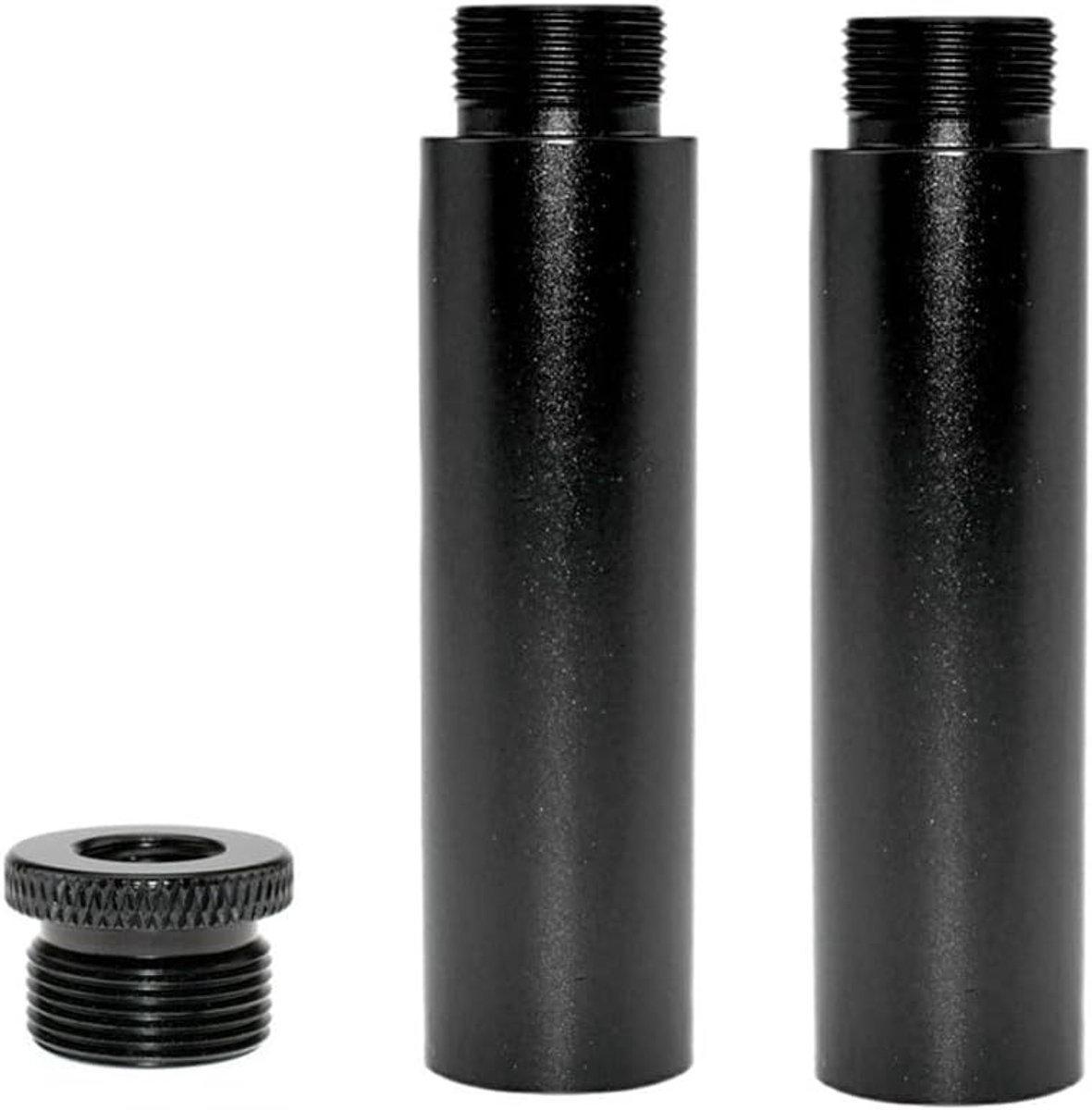 Verstelbare Microfoonstandaard met 76mm Verlengingsstaaf en 5/8" naar 3/8" Adapter - Geschikt voor Podium en Opnames