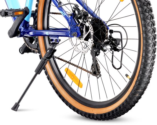 VERDANT SHRED Mountainbike 27.5", MTB-fiets voor dames en heren, fiets 27.5 inch - aluminium frame, schijfremmen, 7 versnellingen - Blauw van Verdant — afbeelding 3