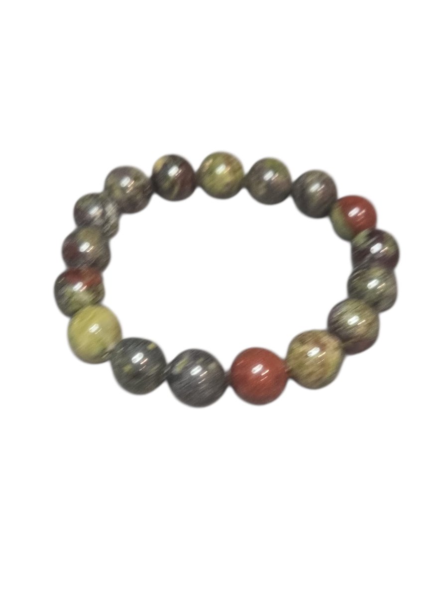 Drakenbloed jaspis armband.