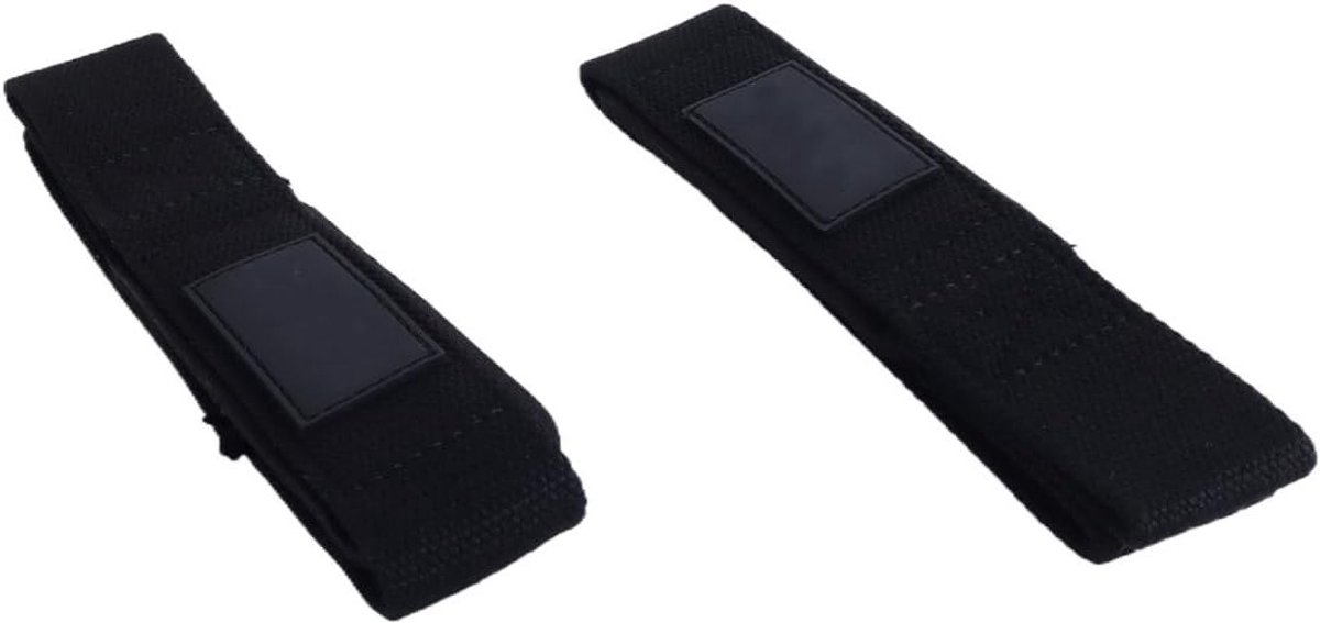 Premium Gewichtheffen Riemen van Polyester en Katoen, Dubbel Gestikt, Voor Deadlift en Fitness, 2 Stuks, Duurzaam en Comfortabel