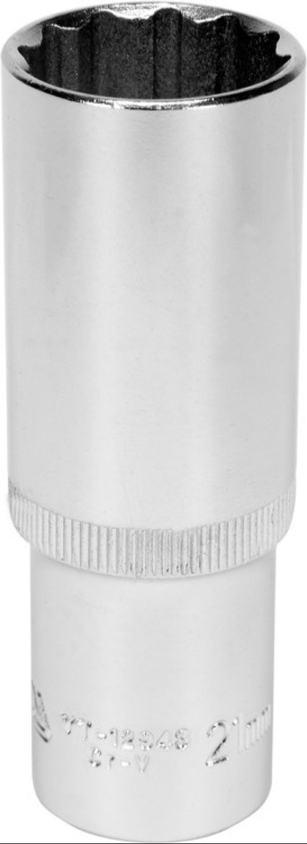 YATO YT-12943 - Twaalfkantdop - 1/2" Aansluiting - Chroom-vanadiumstaal (CrV 50BV3)