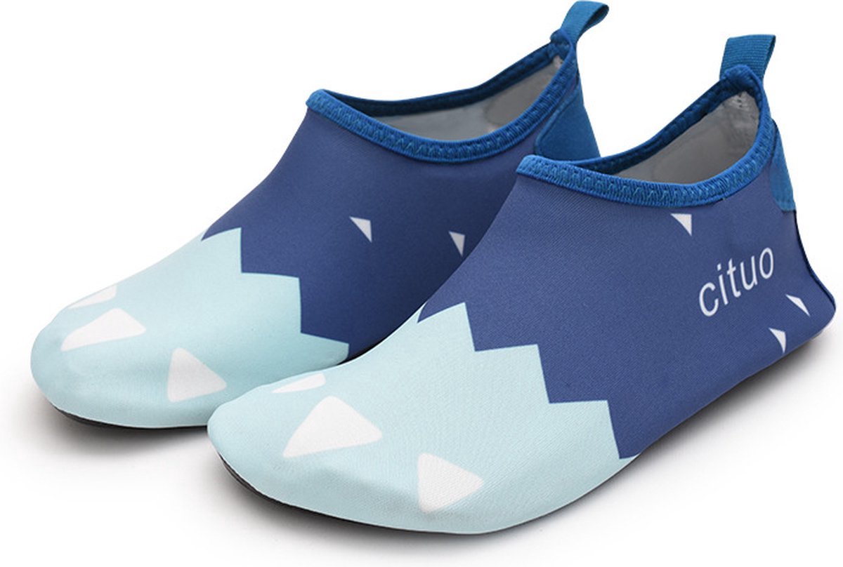 Blauwe waterschoentjes - Strandschoentjes - Zwemschoentjes van Baby-Slofje maat 32/33