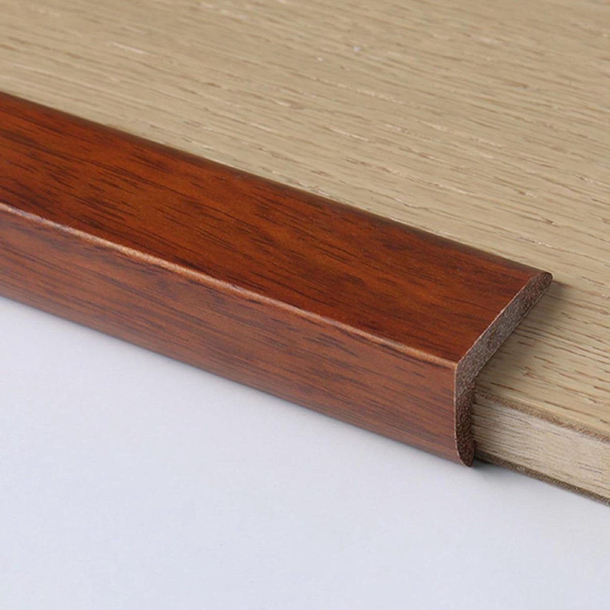 Trapneusprofiel - Randafwerking - Vloer Beschermen - Massief Hout - 90 cm Lengte - Houtnerf