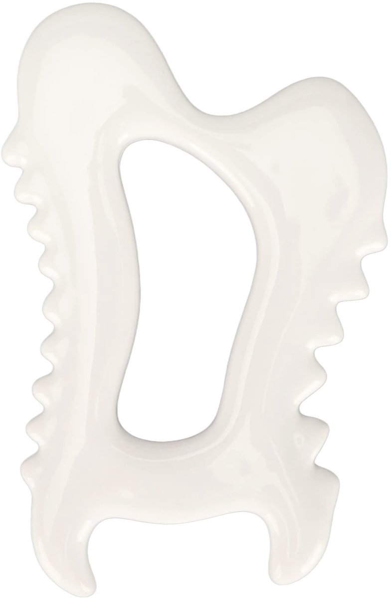 Cosensi- Gua Sha Massage Tool - Keramisch Materiaal - Ergonomisch Ontwerp - Duurzaam - Anti Cellulitis - Comfortabele Massage Ervaring
