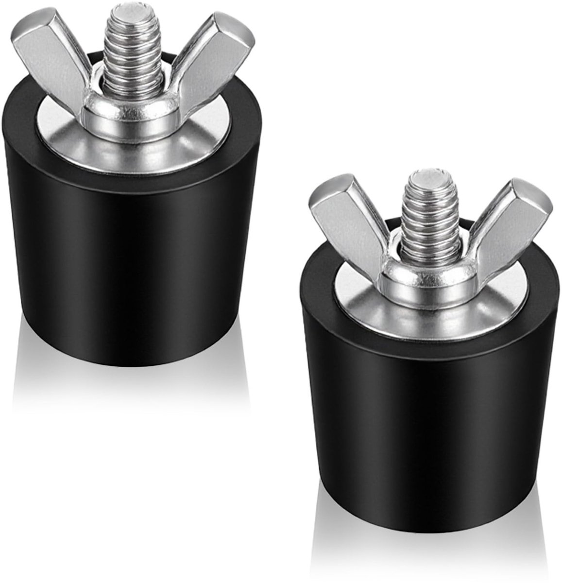 Cosensi- Winterpluggen 2 Stuks - Rubber - RVS Schroeven - Skimmer Plug - Pool Return Plug - Geschikt voor Bovengrondse/Ingrondse Zwembaden - Zwembadplug