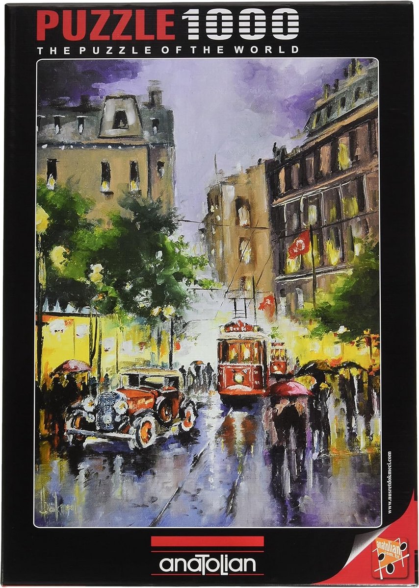 1000 Stuks Istanboel Puzzle – Beyoğlu & İstiklal Caddesi