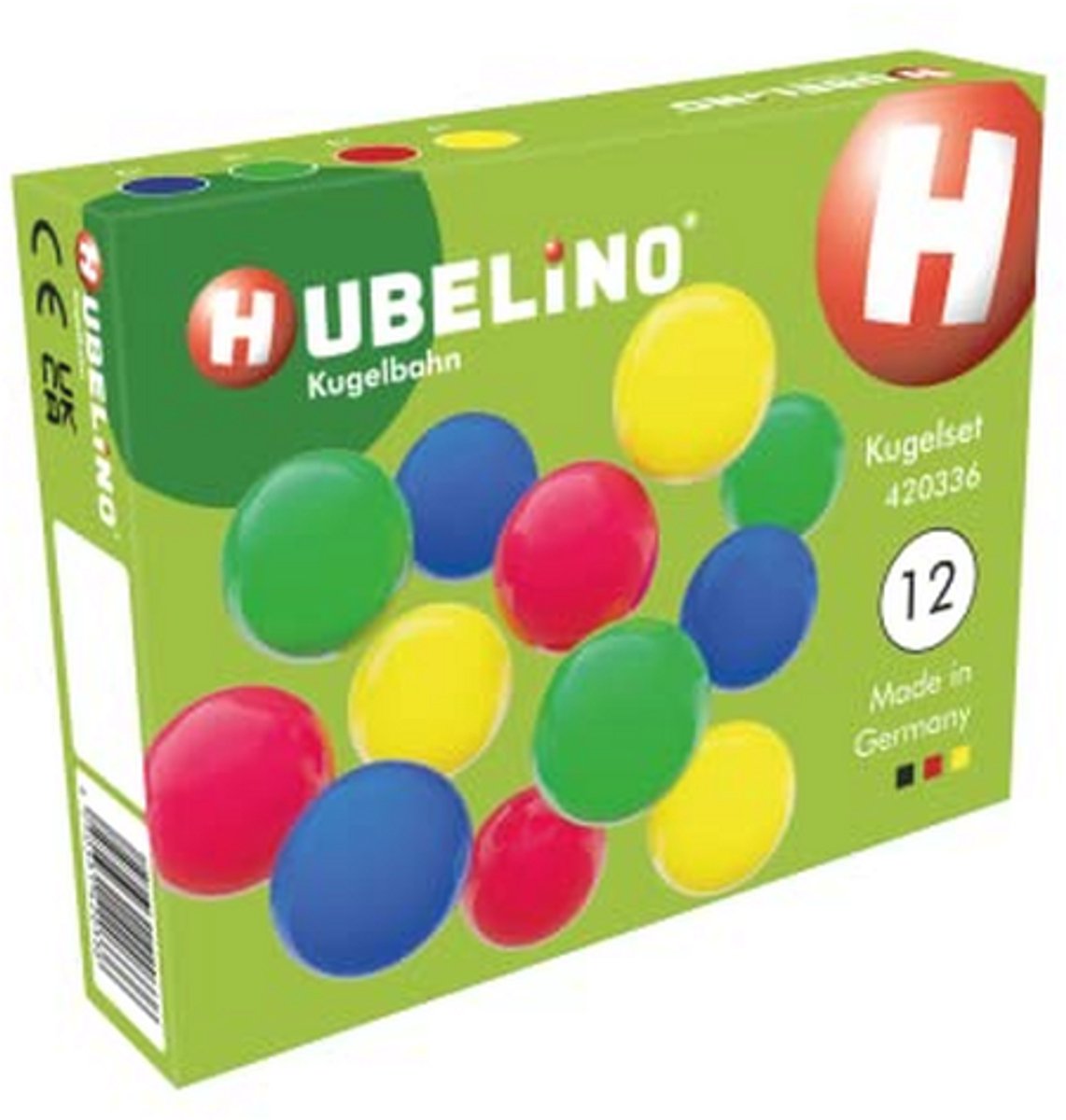 Kogelset voor Knikkerbanen - 12 Delen - Geschikt voor Kinderen vanaf 4 Jaar - Blauw