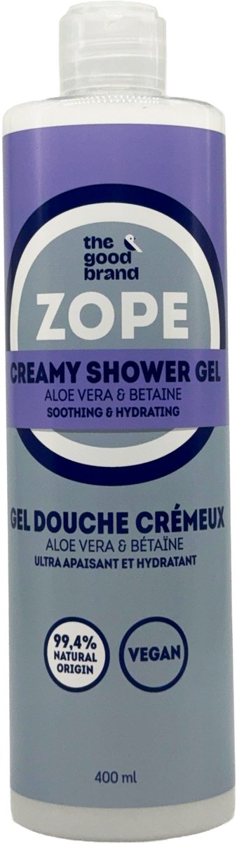 The Good Brand - Shower Cel Aloe Vera - 99.3% Natuurlijk- Vegan - 400ml