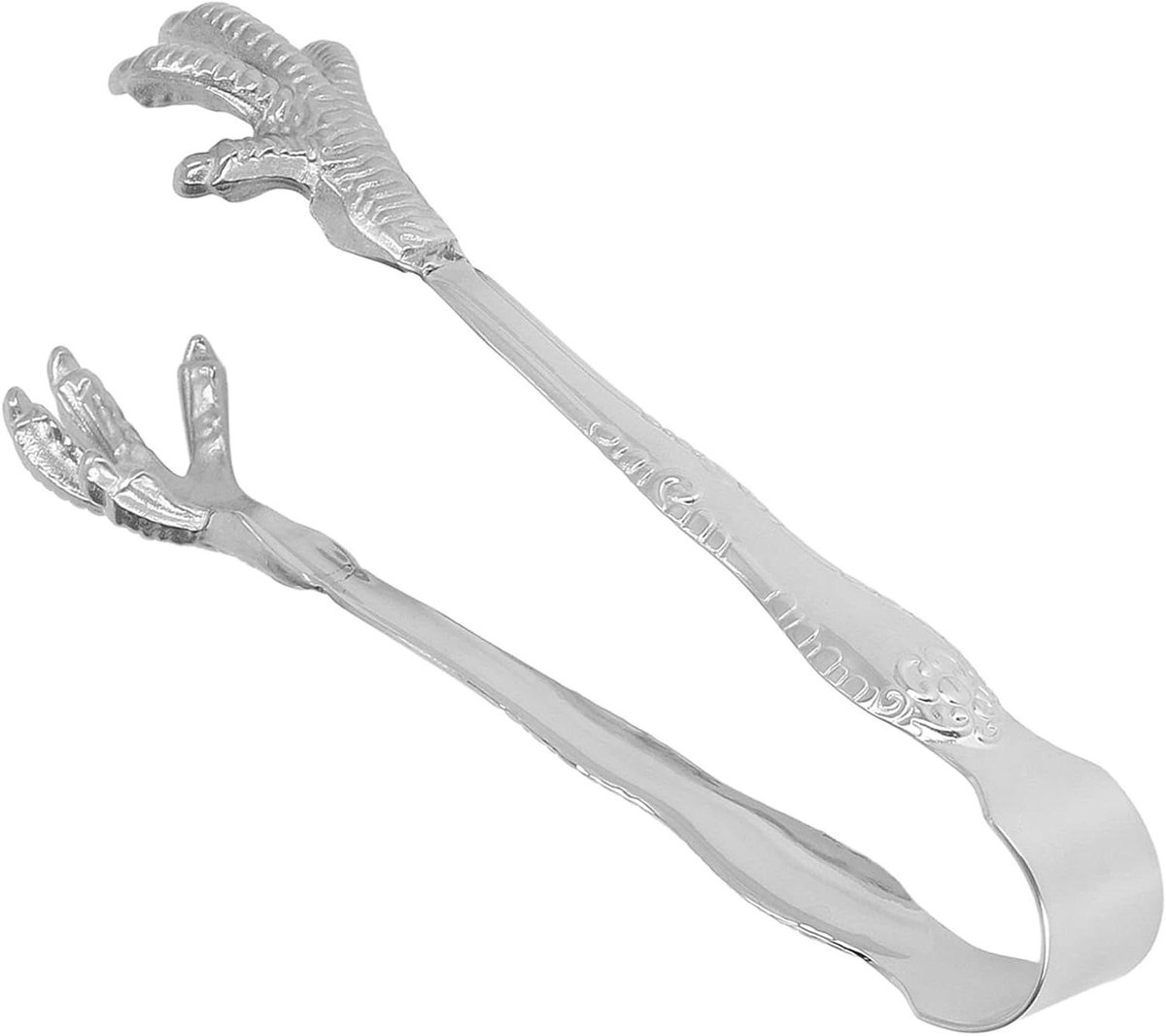 IJstang RVS - Kleine Klauw Clip - Cocktails Maken - Professioneel Gereedschap - 200 x 70 mm - Zilver