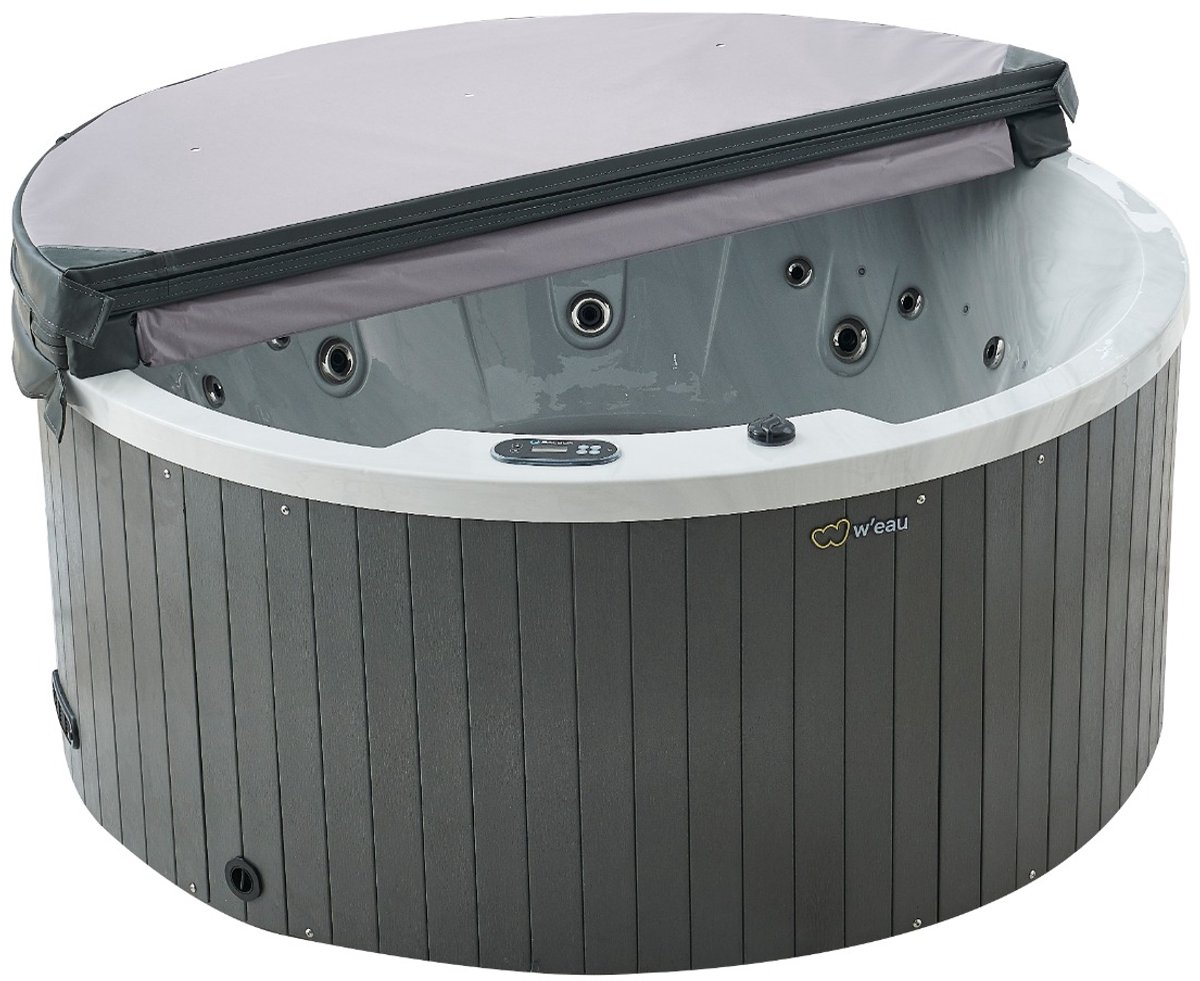 W'eau Orta spa - 4 persoons Spa - 12 sterke 2 inch jets + 8 sterke 3 inch jets