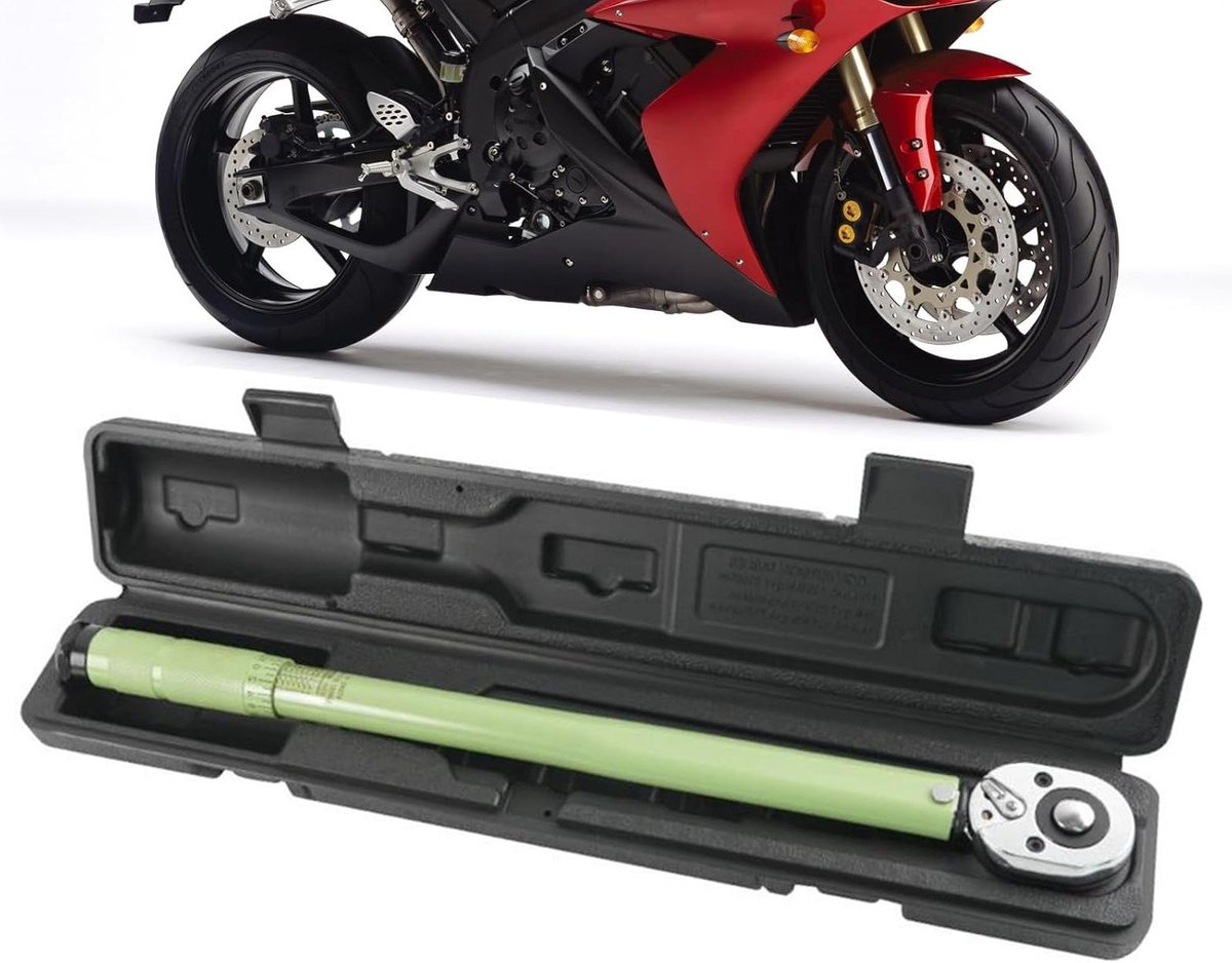 Momentsleutel Set - Wielwissel Gereedschap - Auto Onderhoud - Precisie Instelbaar - 1/2 Inch - Zilver