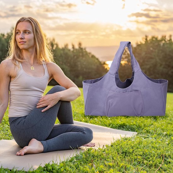 Allecto - Yoga-pakket - Grote Capaciteit - Ideaal voor Buitenfitness - Yoga-handtas - Sportmat-drager - Geschikt voor Gymschool - Ruim en Functioneel — afbeelding 5
