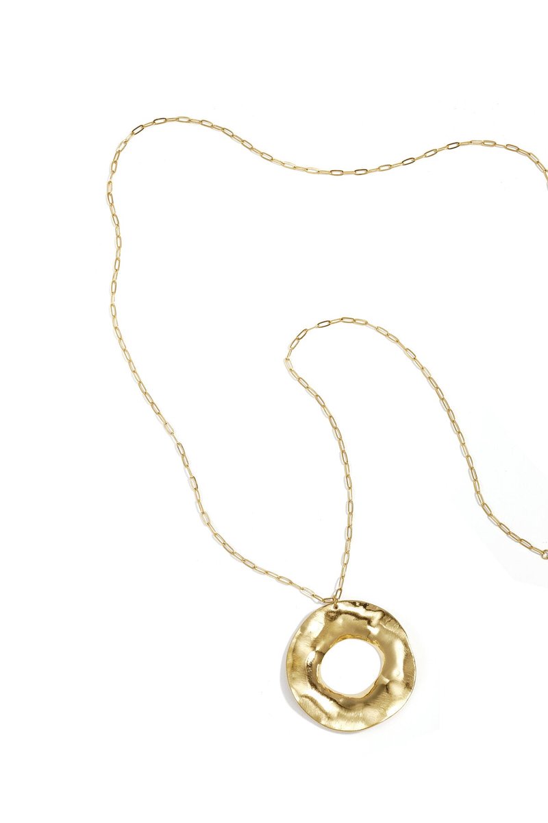 Ketting met statement hanger aura