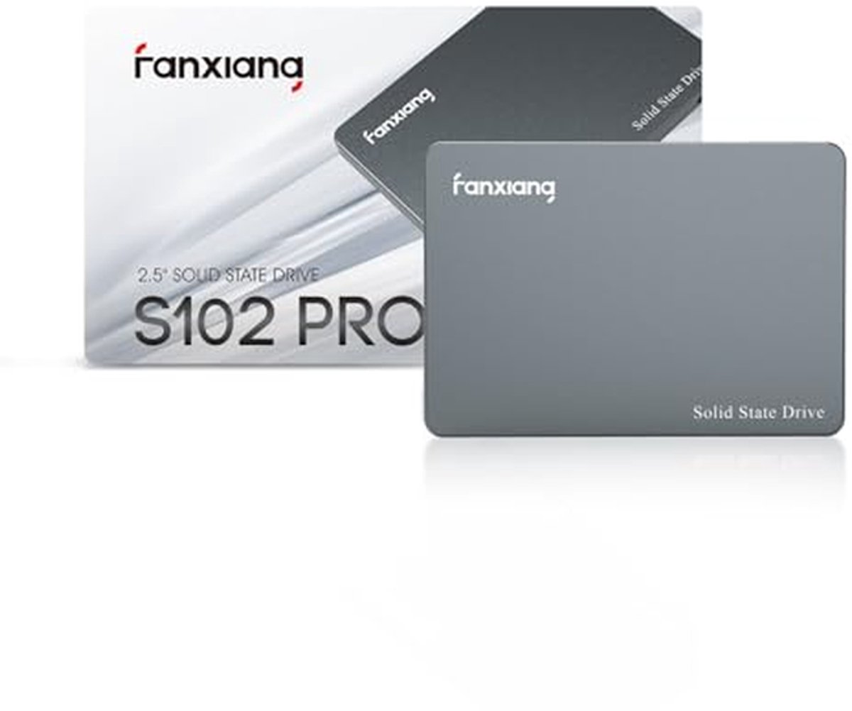 2 TB SSD SATA III - 2,5 inch interne aluminium SSD voor laptop en desktop met 560 MB/s leessnelheid