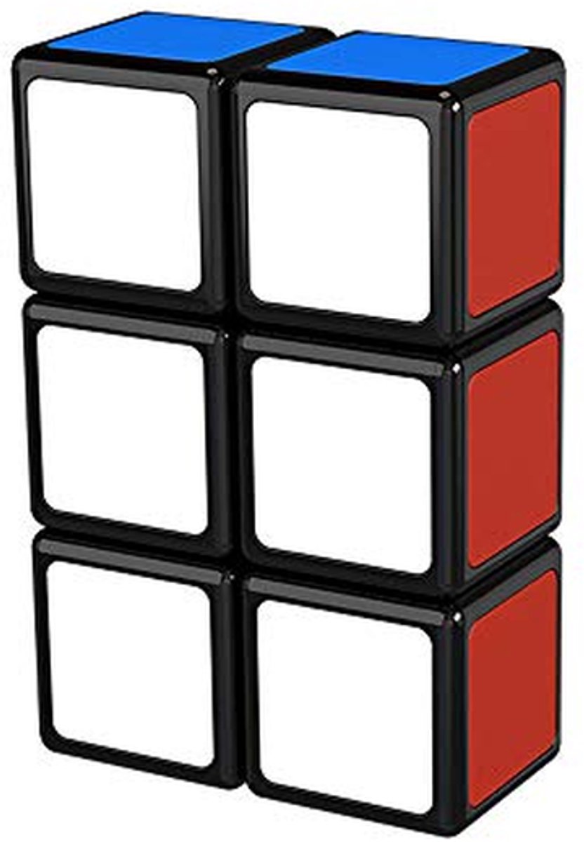 Kubus Puzzel 1x2x3 - Zwart - Beginners Speelgoed