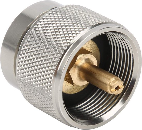 VGEBY Camping Stove Adapter, 2pcs Cassette Gas Tank Converter Connector-Cylinder Adapter for Outdoor Camping Picnic — afbeelding 5