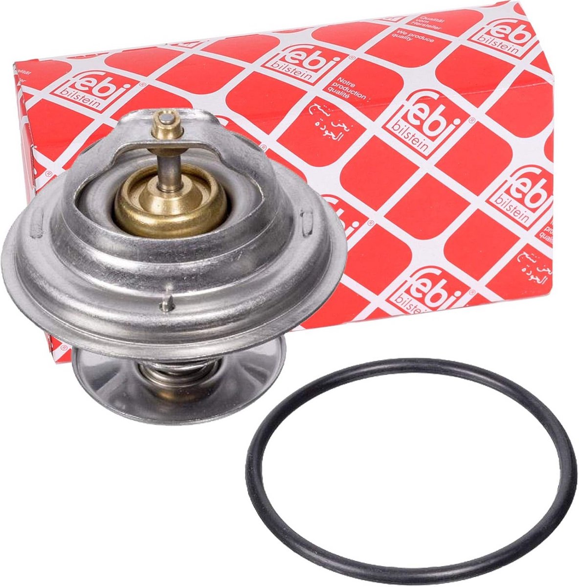 febi bilstein 09671 Thermostaat met afdichtring, per stuk