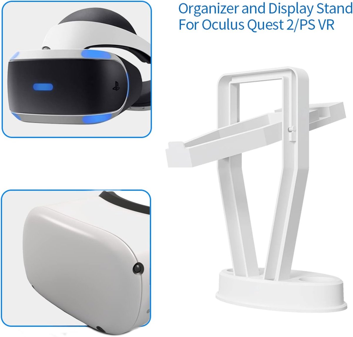 Universele VR Headset Standaard voor Meta Quest 3 / 2 en Controllers thumbnail 5
