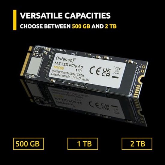 NVMe M.2 interne SSD 2TB, PCIe 4.0 Solid State Drive met 5300 MB/s Lezen en 4500 MB/s Schrijven — afbeelding 4