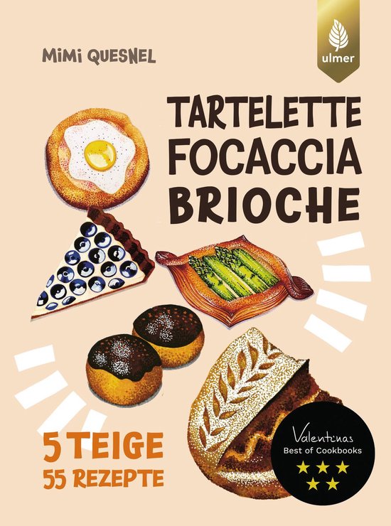 Tartelette, Focaccia, Brioche - cover