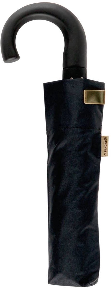 Clima Bisetti Black Jack Luxe Opvouwbare Paraplu – Automatisch & Windbestendig