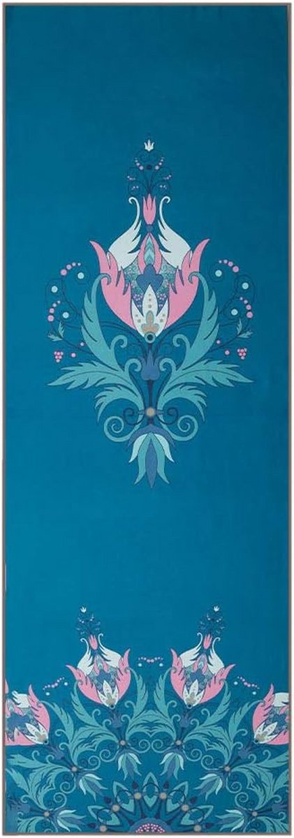 Opvouwbare Yogamat Antislip – Sneldrogend, Bedrukt en Lichtgewicht voor Yoga & Fitness