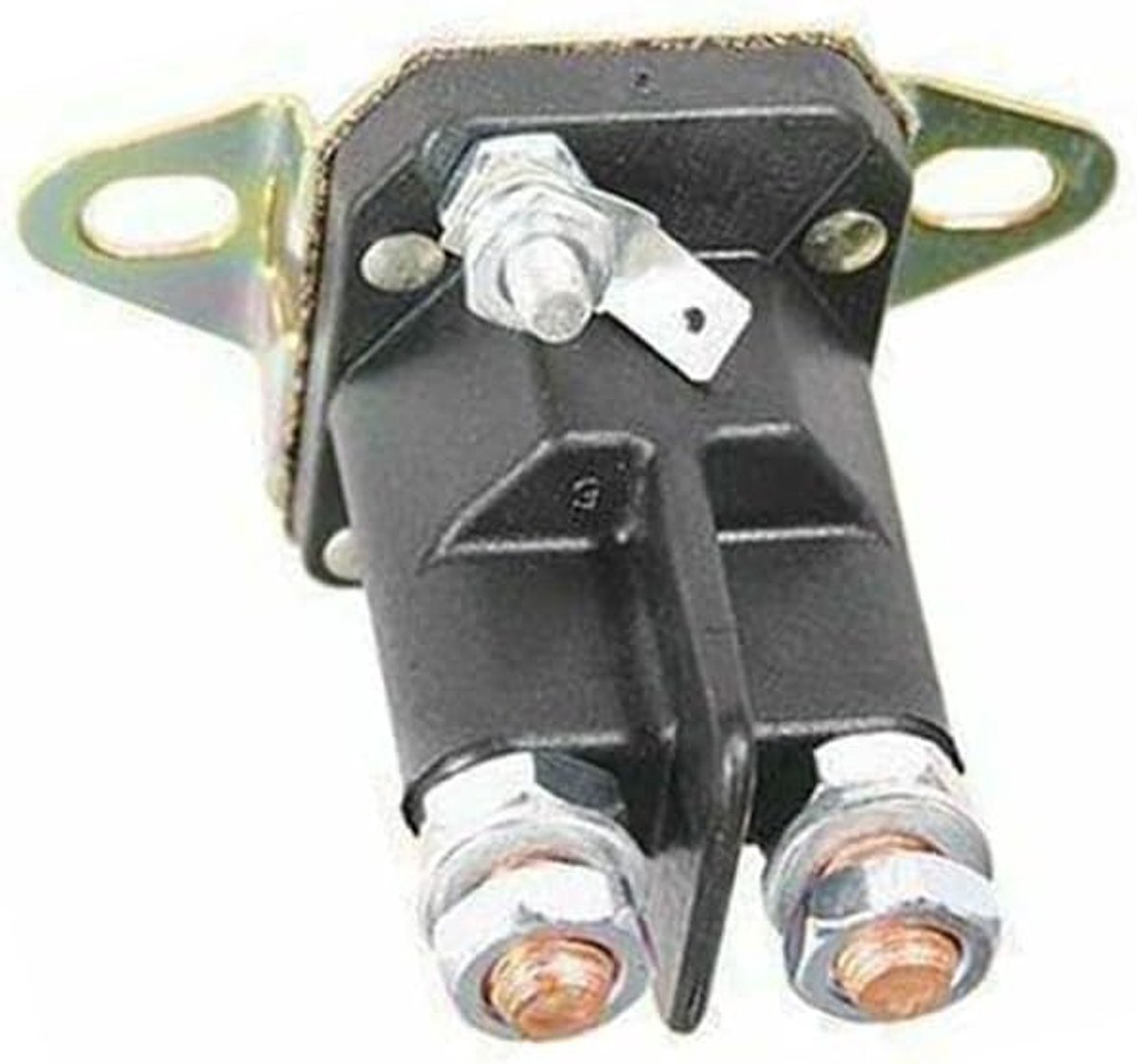 Start Solenoïde - Starter Relais - Maaien Gazon - 3 Terminal Aarding - 8x8x8 cm - Zoals afgebeeld