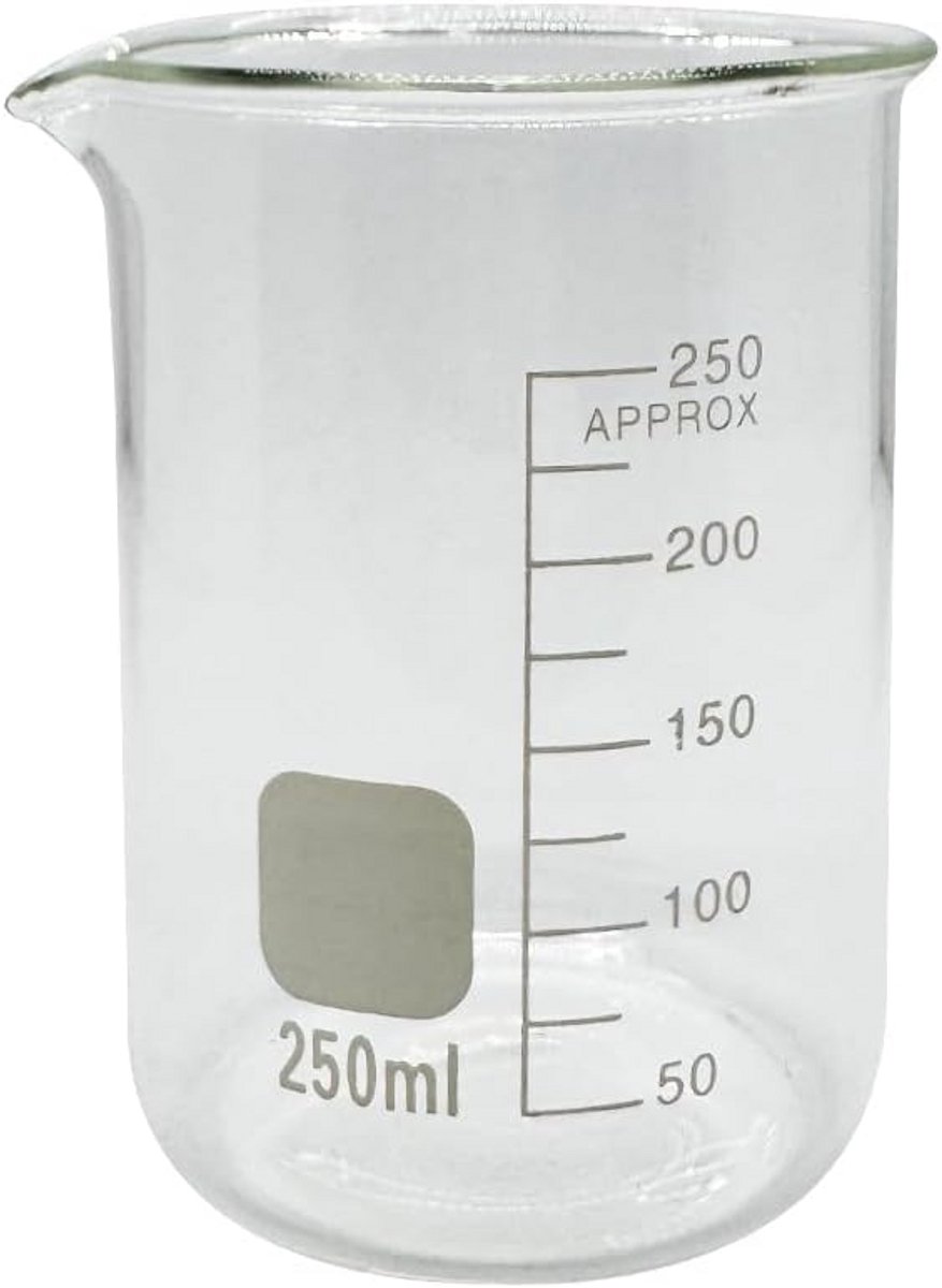 Borosilicaatglas Laboratorium Beker G3.3 100/25/250ml/150ml/200ml