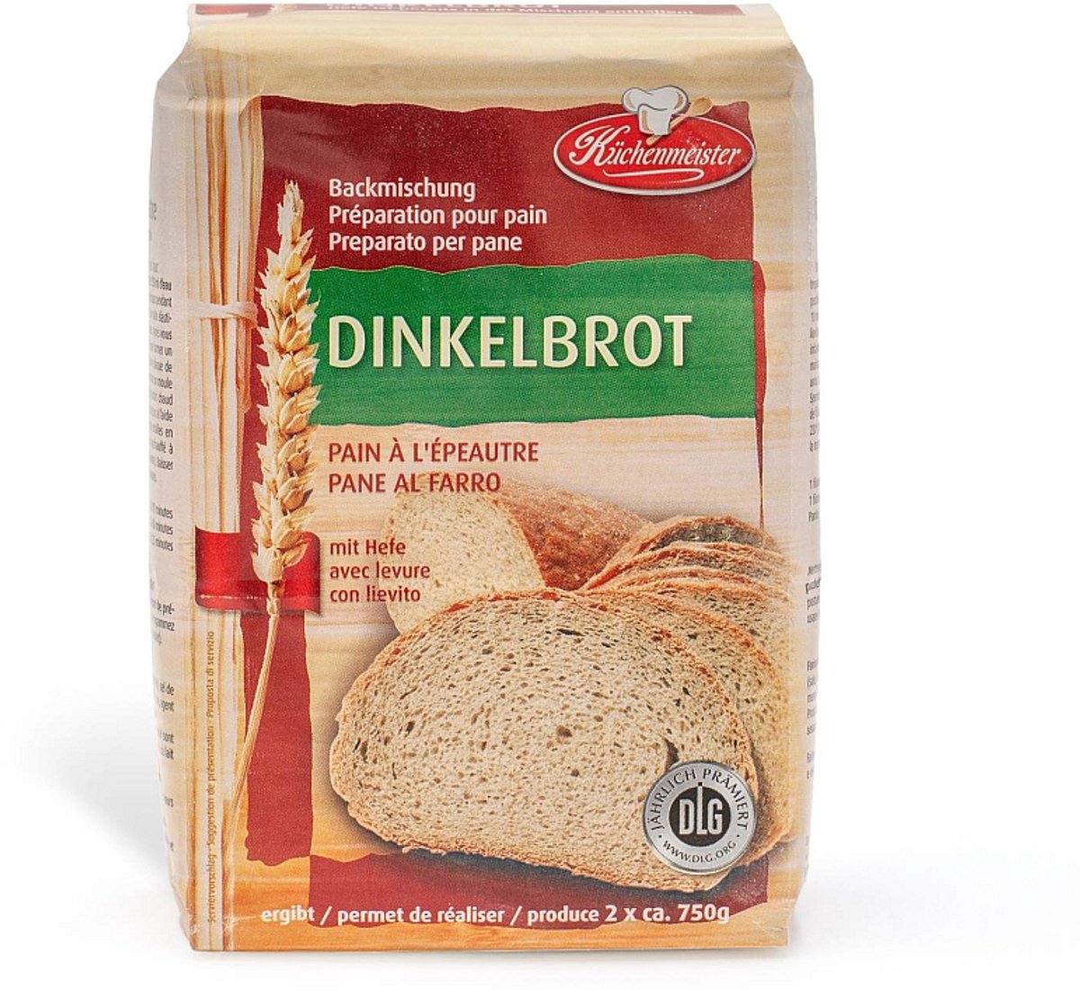 Küchenmeister broodmix - speltbrood 500g